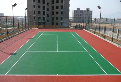 东台推进农村中小学运动场地塑胶工程
